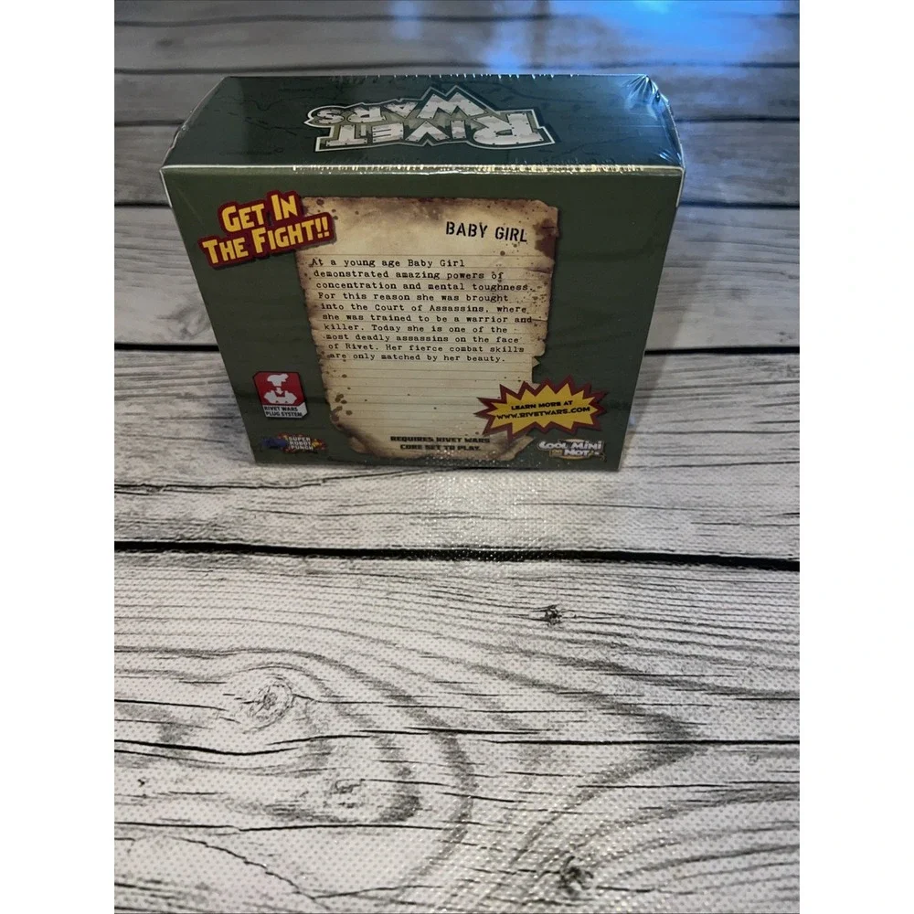 CMON Rivet Wars Baby Girl (Kickstarter Exclusive) New Sealed